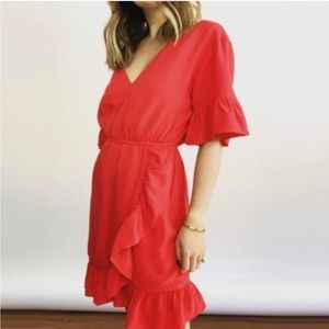 NWT Sabo Skirt Luxe red dress xs/s